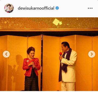デヴィ夫人のインスタグラムより