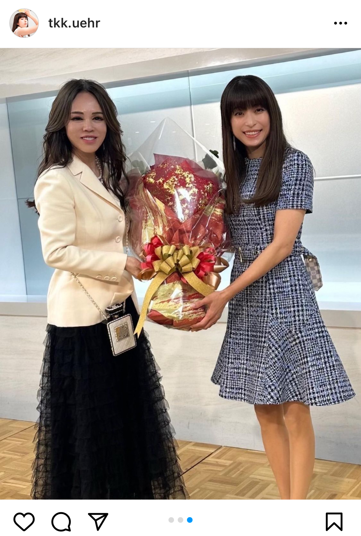 上原多香子のインスタグラムより