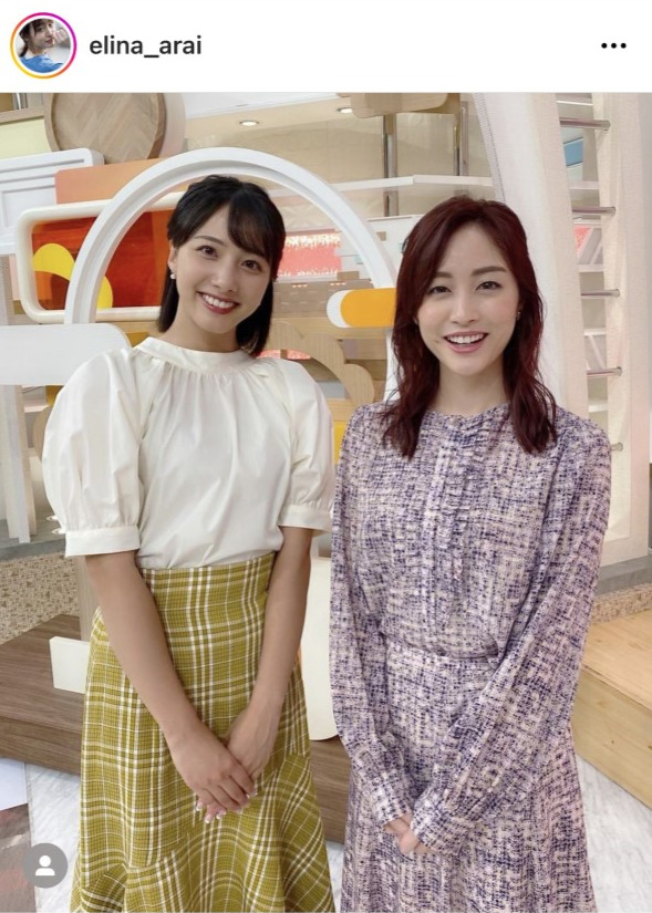 新井恵理那インスタグラムより