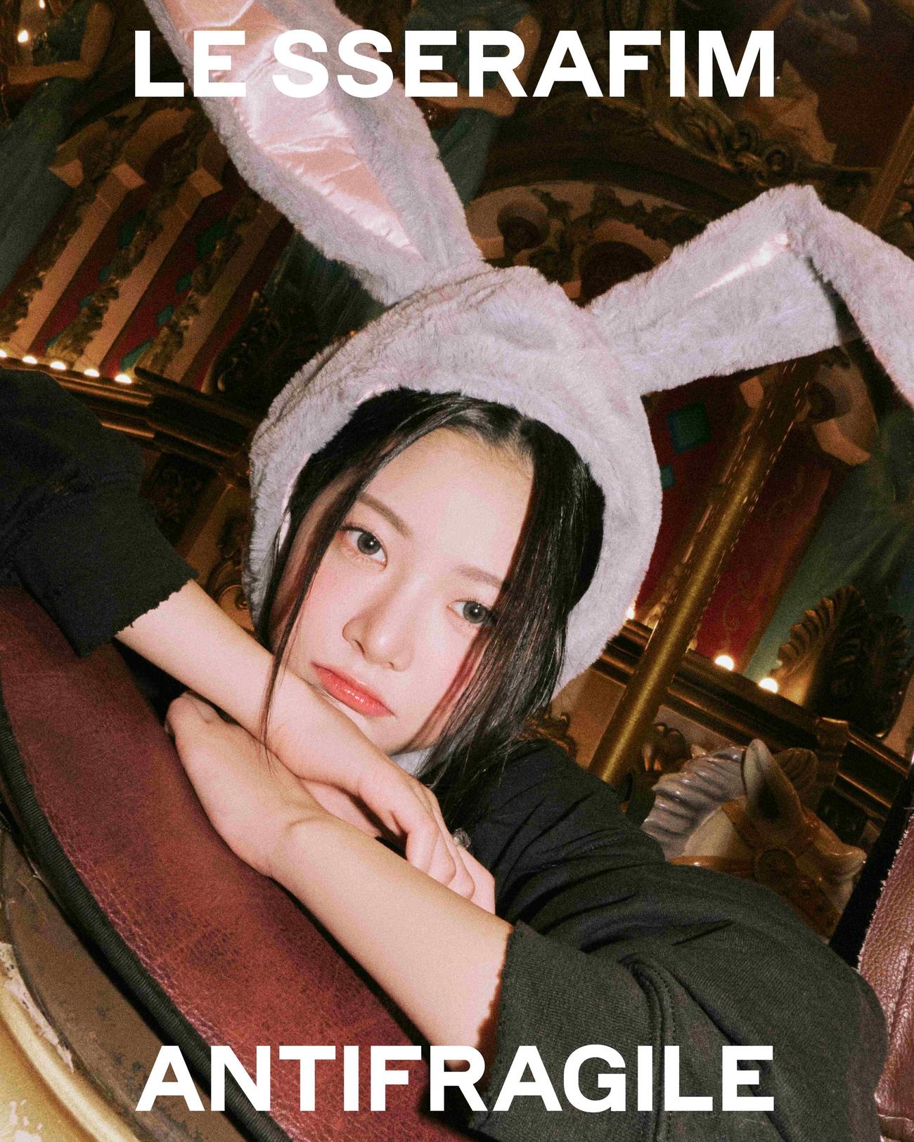 「LE SSERAFIM」のHONG EUNCHAE（P）＆（C）SOURCE MUSIC