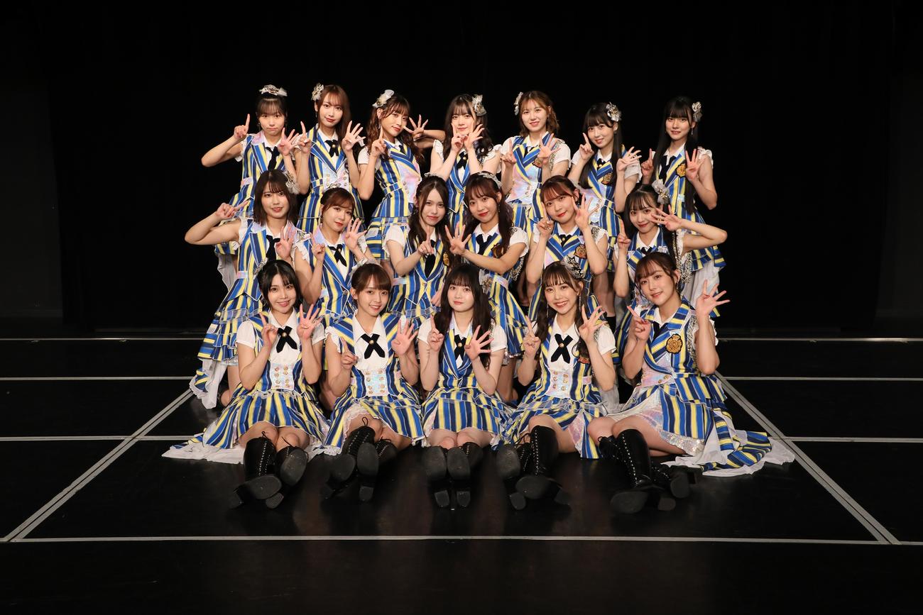 劇場14周年特別公演に出演したSKE48メンバー（C）2022 Zest, Inc.