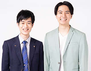 Gパンパンダの星野光樹（左）と相方の一平(C)テレ玉