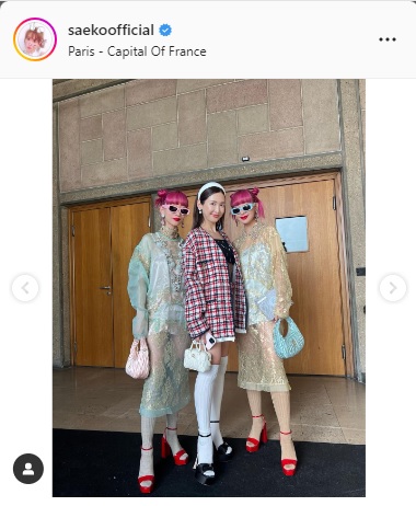 紗栄子インスタグラムより