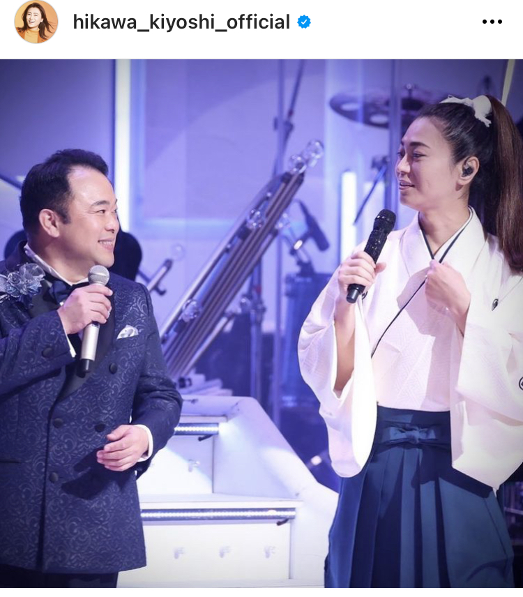 氷川きよしのインスタグラムより