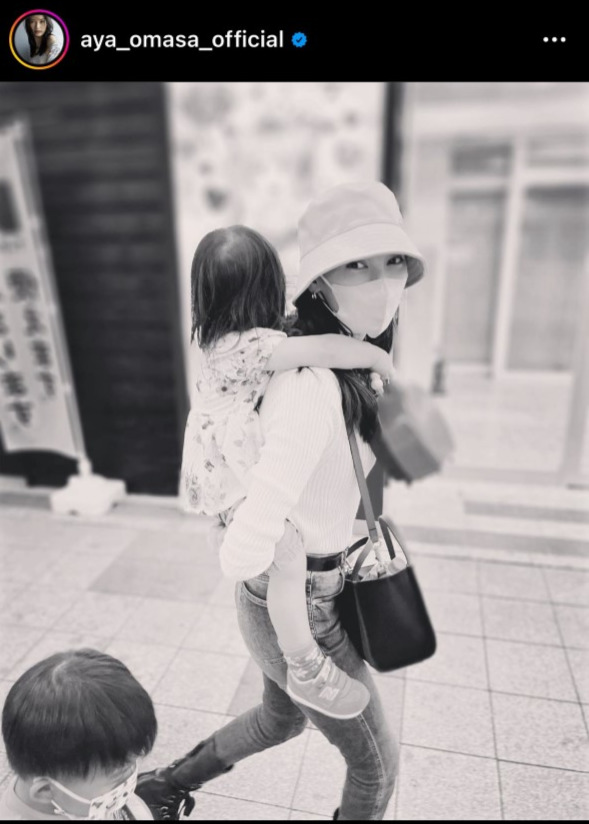 大政絢のインスタグラムより
