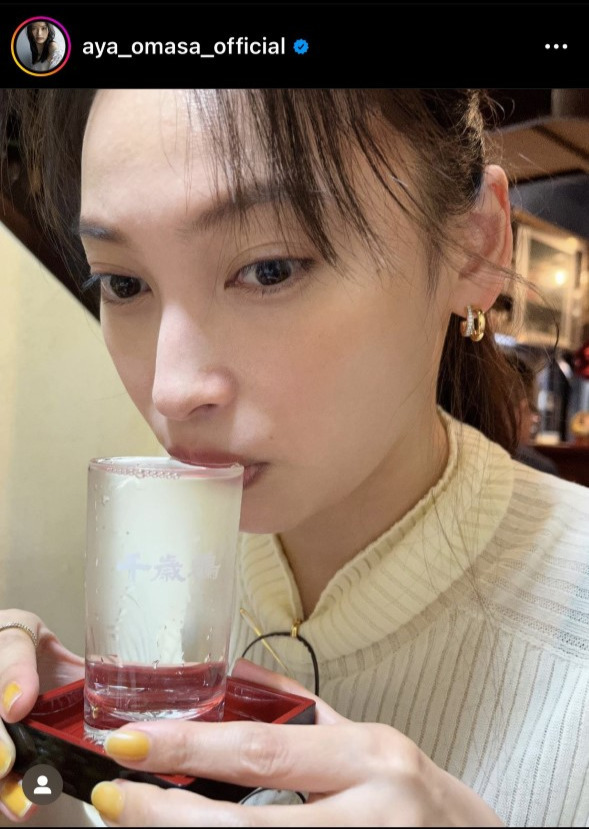 大政絢のインスタグラムより