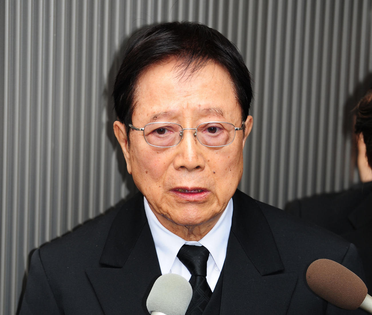 近石真介さん（14年2月撮影）