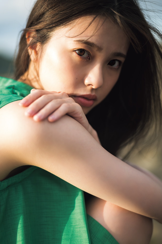 ファースト写真集の発売が決まったHKT48地頭江音々(C)GENKOSHA Co.,Ltd. 2022