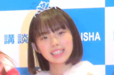 「ミスマガジン2020」に選出された菊地姫奈（2020年10月撮影）