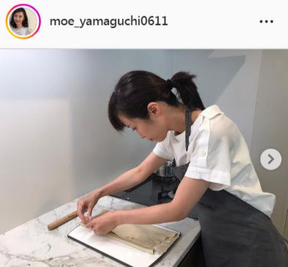 山口もえインスタグラムより