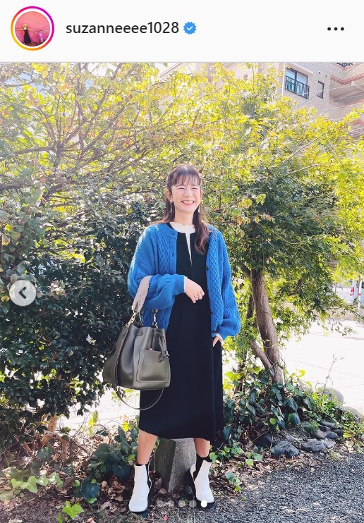 スザンヌのインスタグラムより