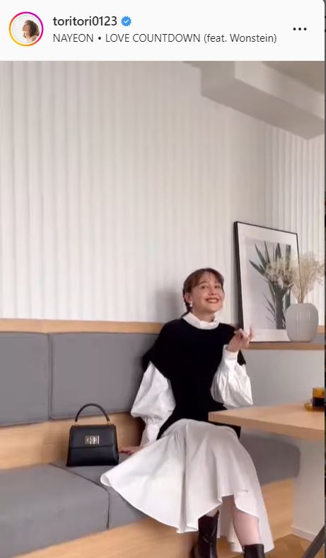 トリンドル玲奈のインスタグラムより