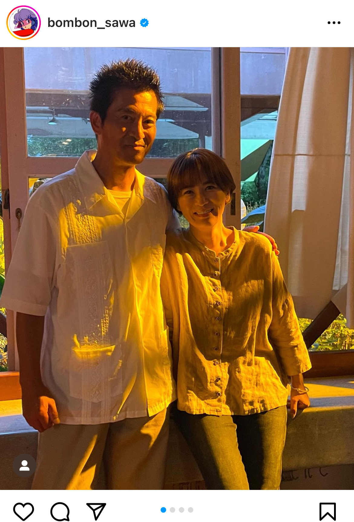 鈴木砂羽のインスタグラムより