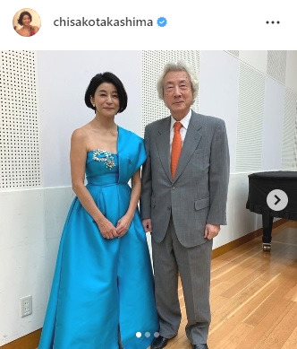 高嶋ちさ子は小泉純一郎元首相とツーショット（高嶋ちさ子のインスタグラムより）