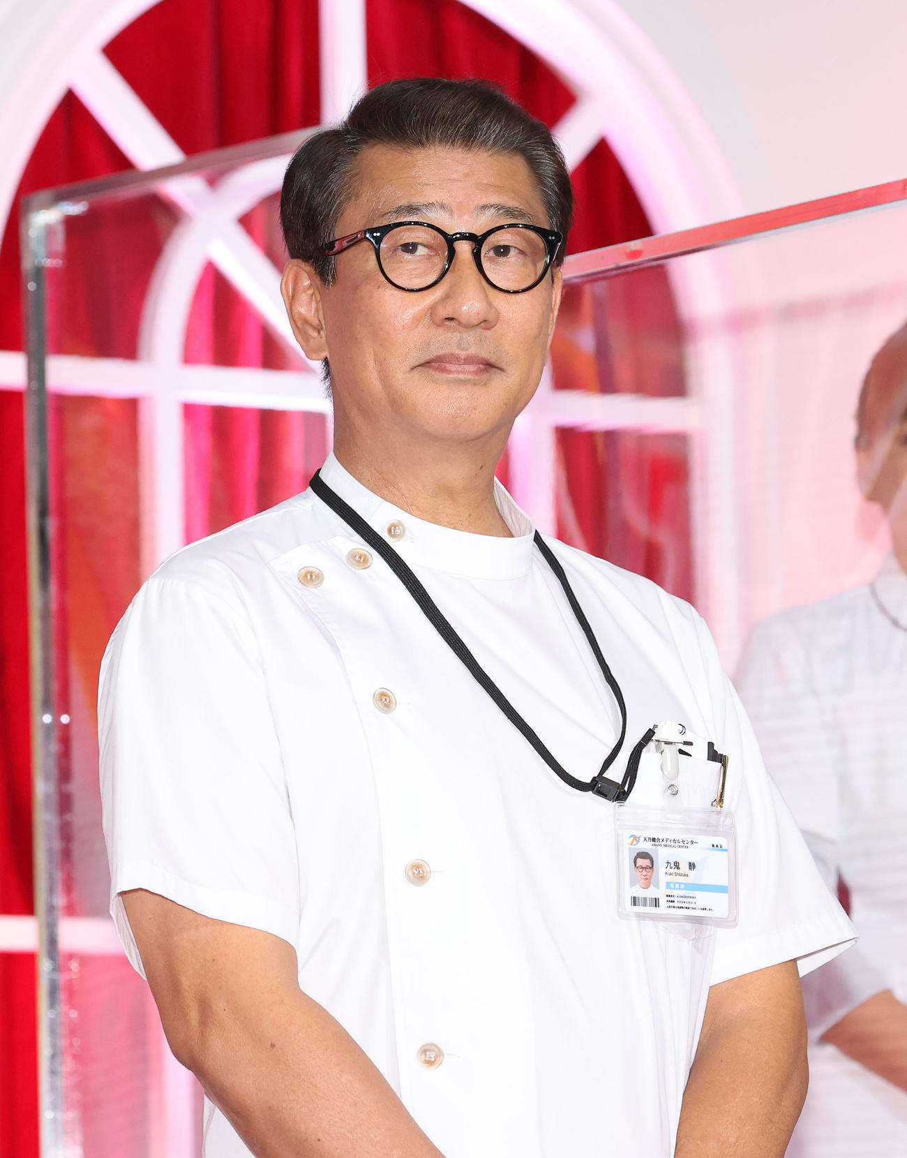 制作発表に登壇した中井貴一（撮影・鈴木正人）