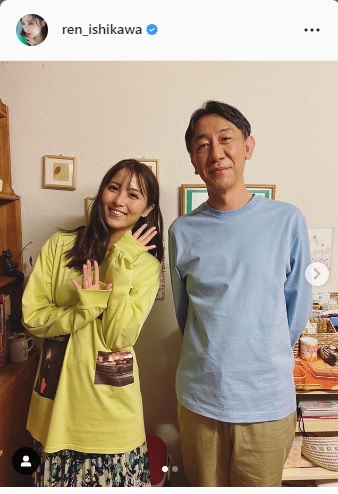 石川恋インスタグラムより