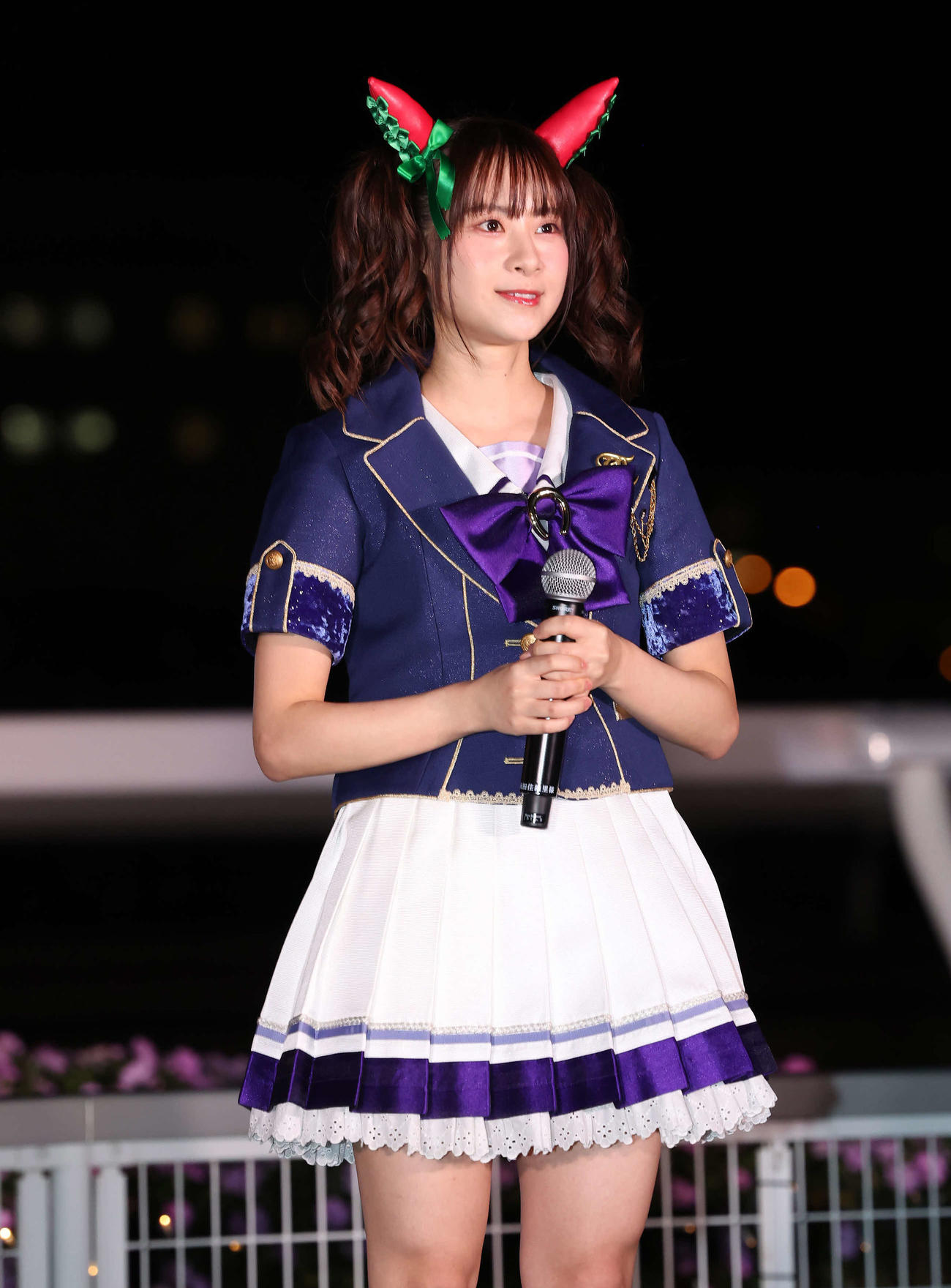 ナイスネイチャ役の前田佳織里（撮影・丹羽敏通）