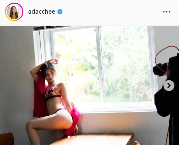 足立梨花のインスタグラムより