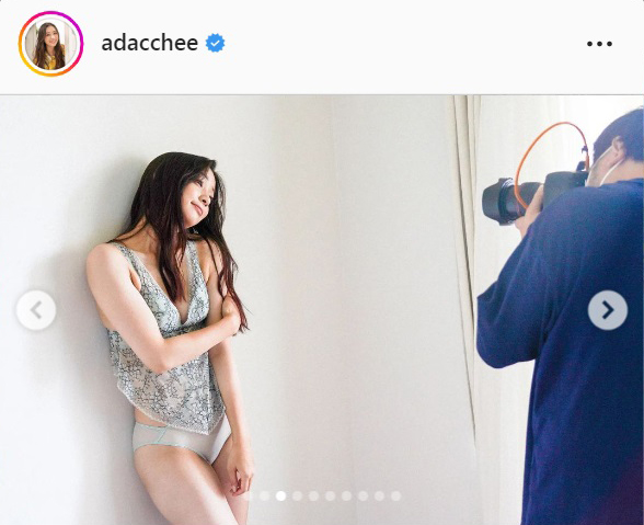 足立梨花のインスタグラムより