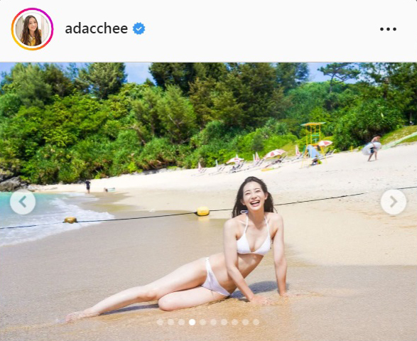 足立梨花のインスタグラムより