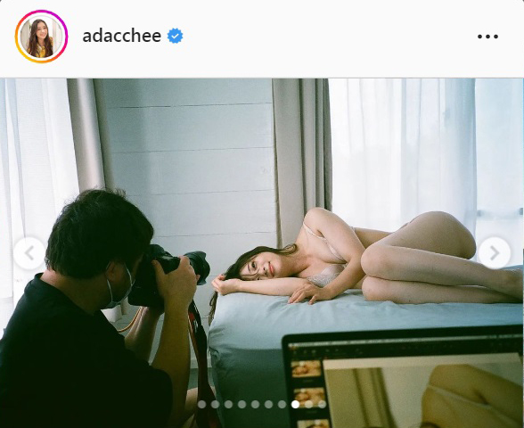 足立梨花のインスタグラムより
