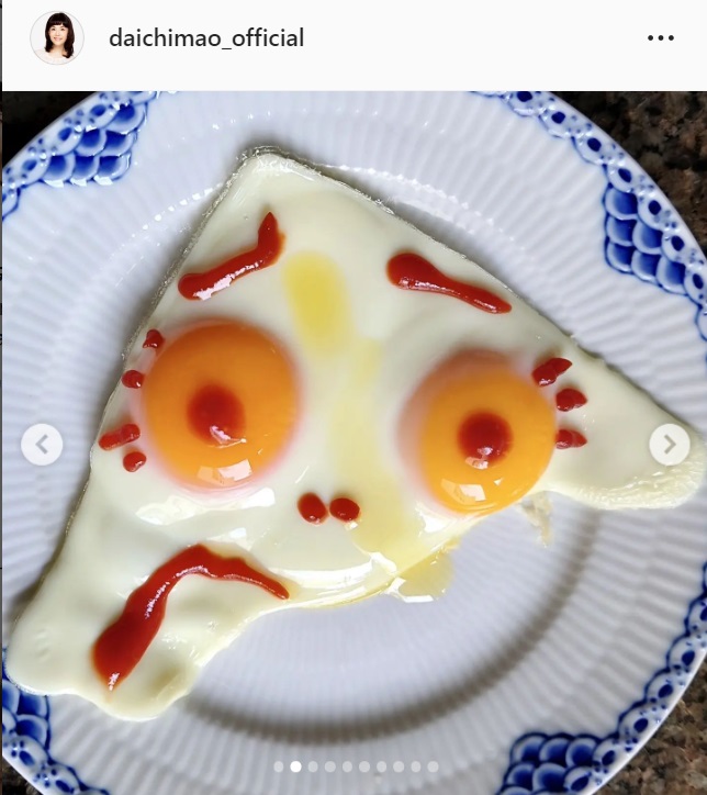大地真央のインスタグラムより