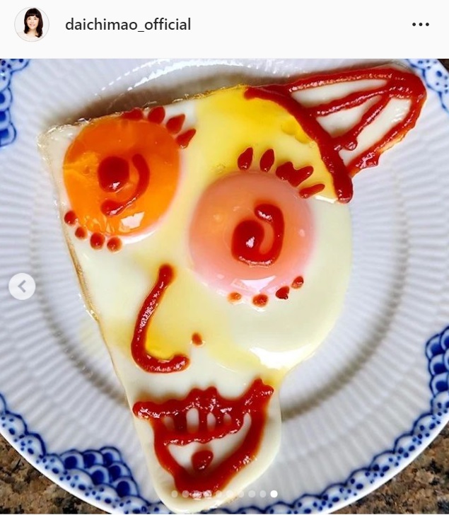 大地真央のインスタグラムより