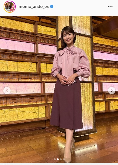安藤萌々インスタグラムより