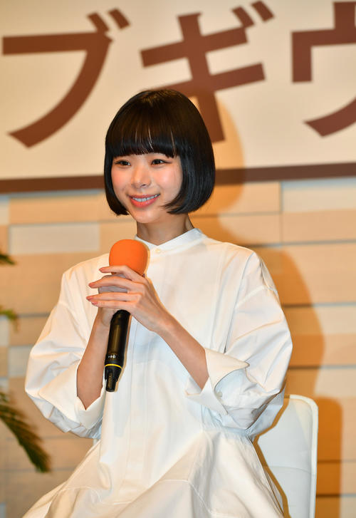 連続テレビ小説「ブギウギ」のヒロインに決まった趣里（撮影・清水貴仁）