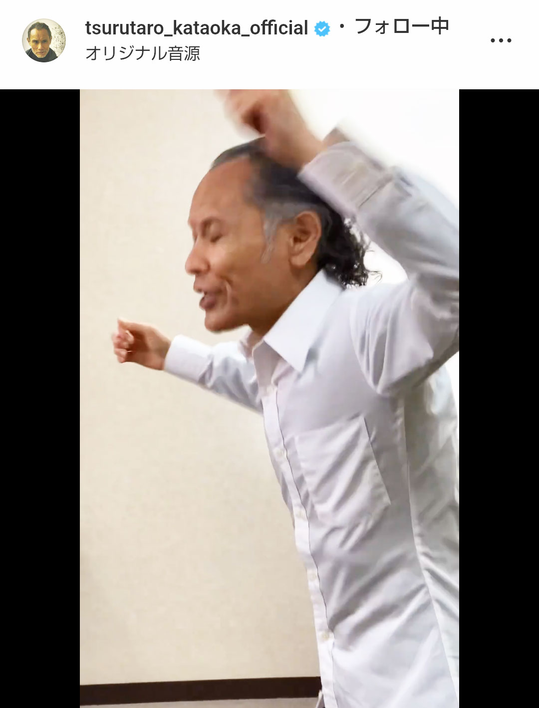 片岡鶴太郎のインスタグラムより