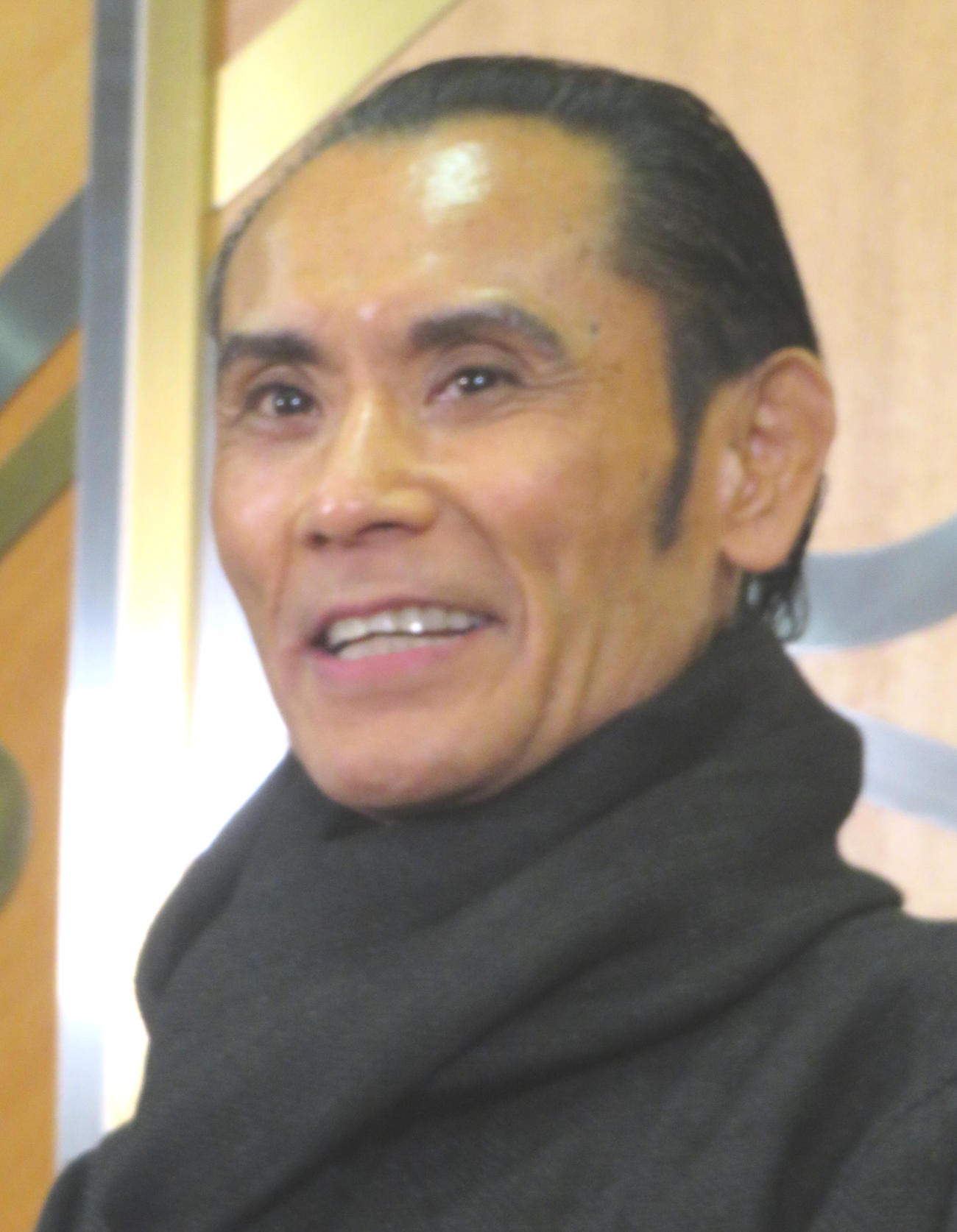 片岡鶴太郎（2019年12月7日撮影）