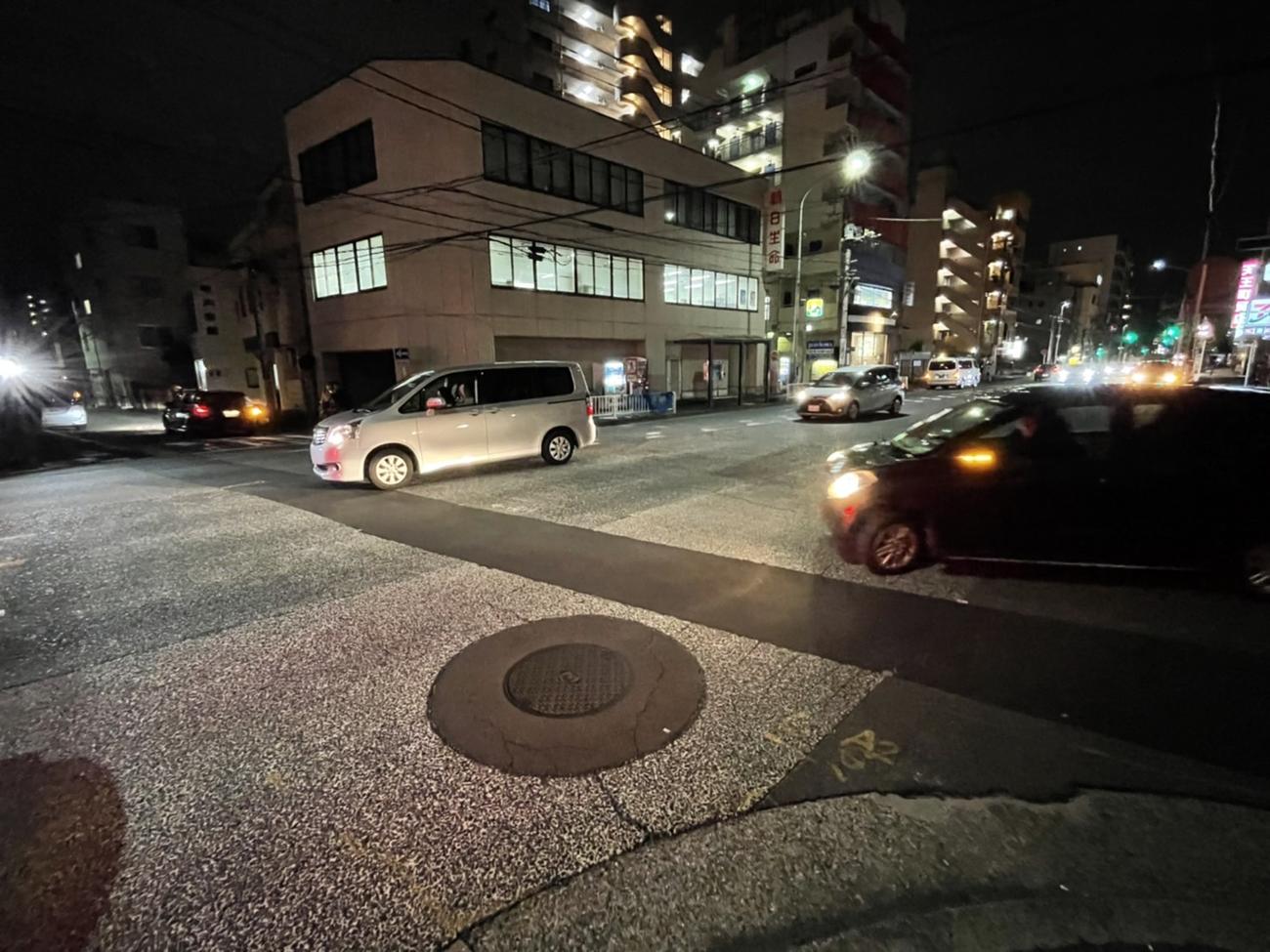 仲本工事さんが交通事故に遭った交差点