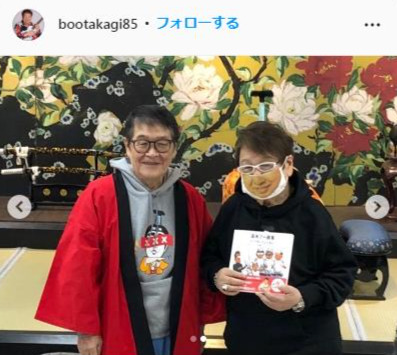 高木ブーのインスタグラムより