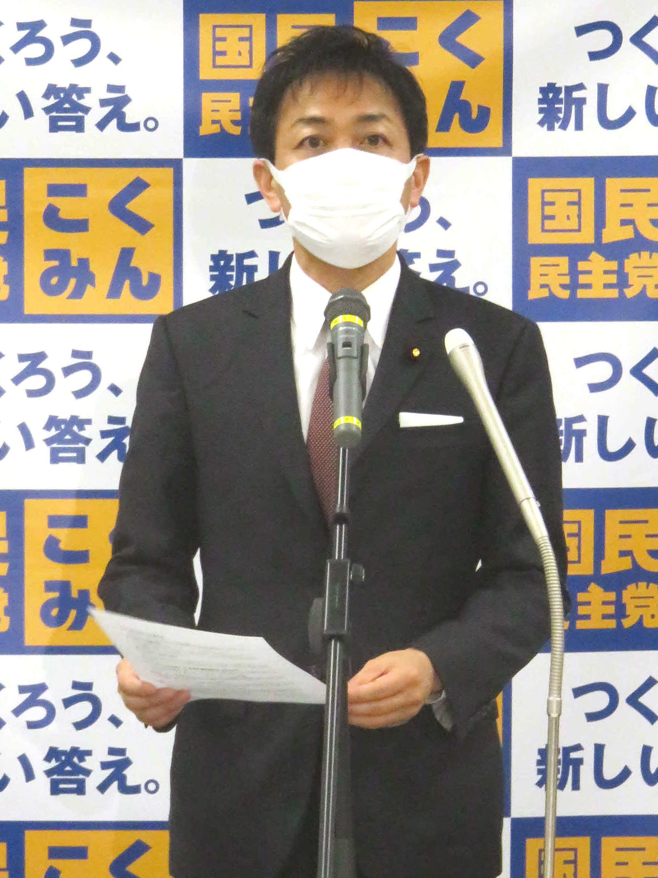 国民民主党の玉木雄一郎代表（2022年3月29日撮影）