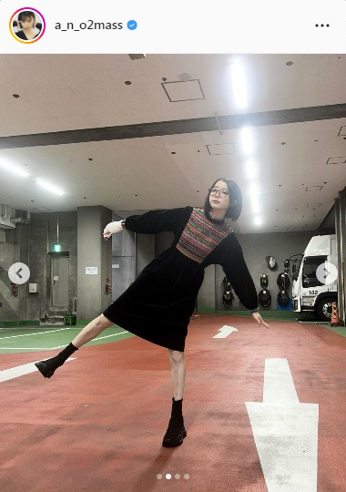 あののインスタグラムより