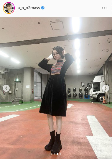 あののインスタグラムより