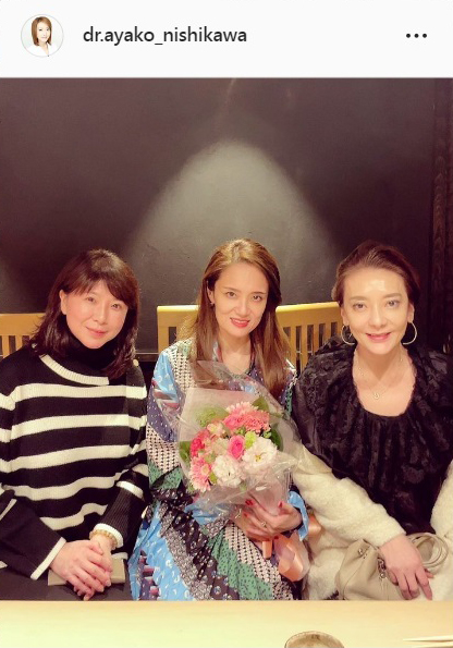 西川史子のインスタグラムより