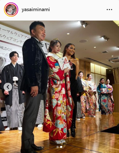 安井南のインスタグラムより