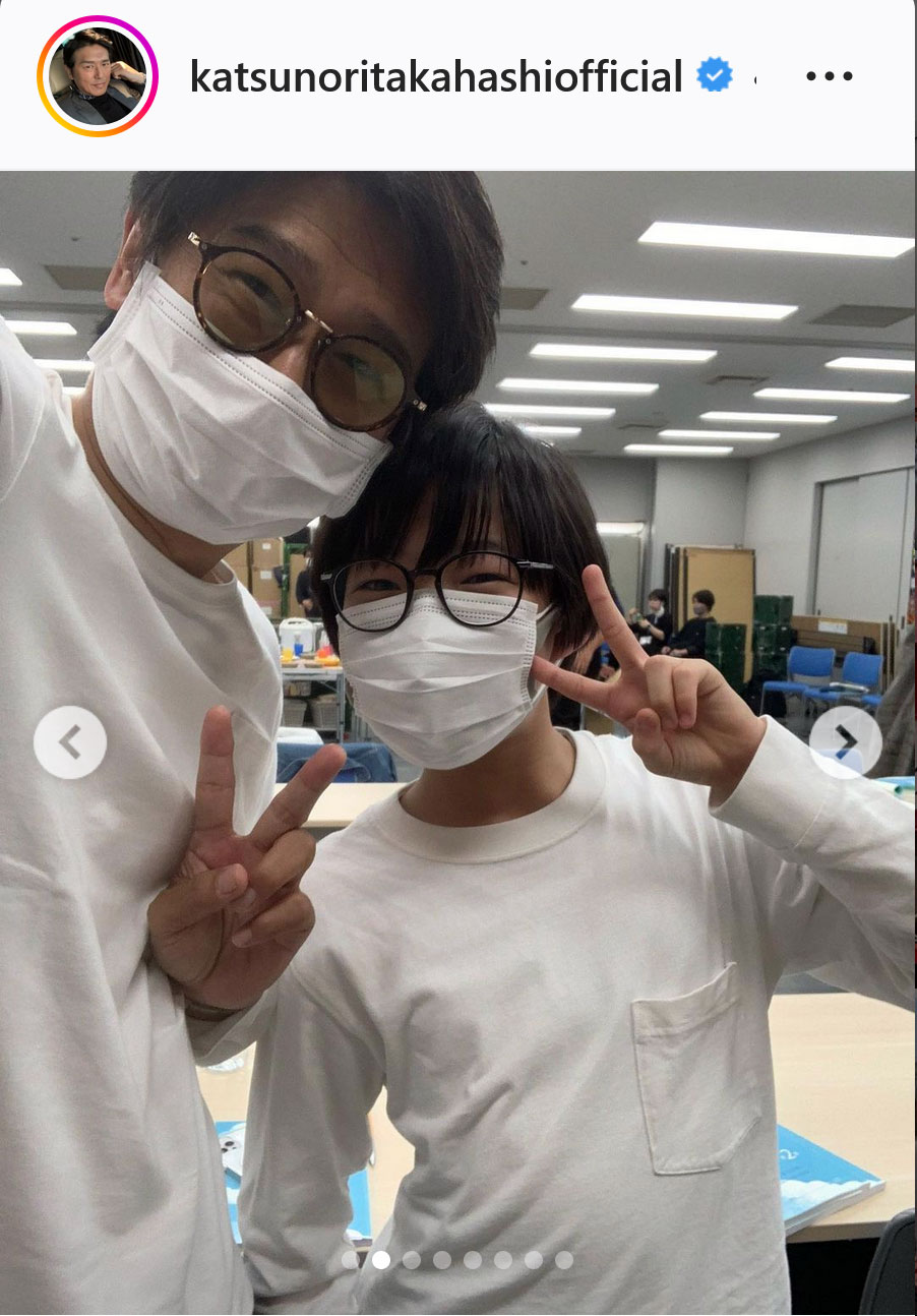 高橋克典のインスタグラムより