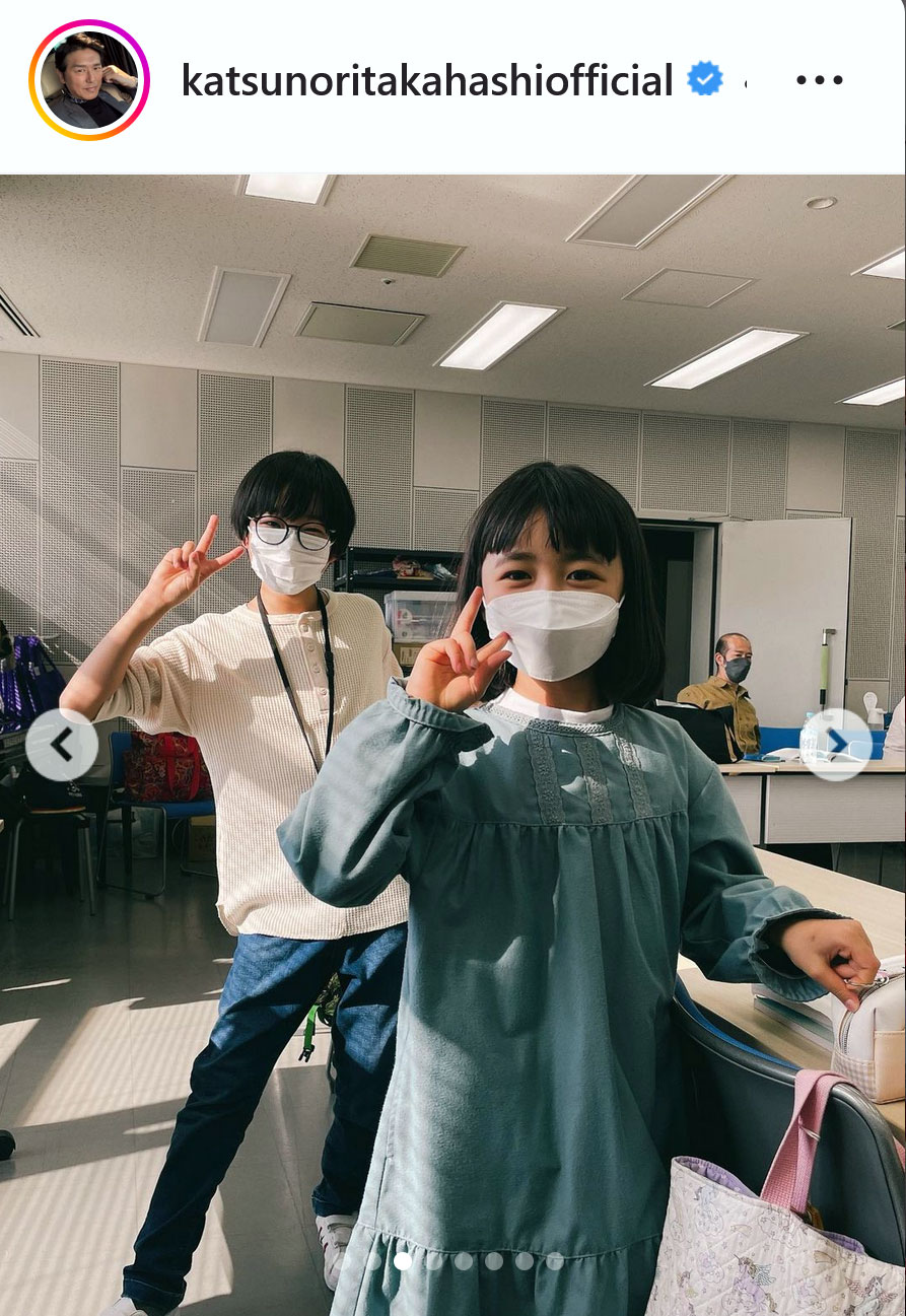 高橋克典のインスタグラムより