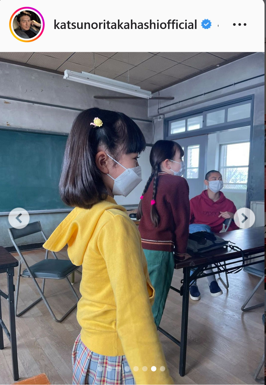 高橋克典のインスタグラムより