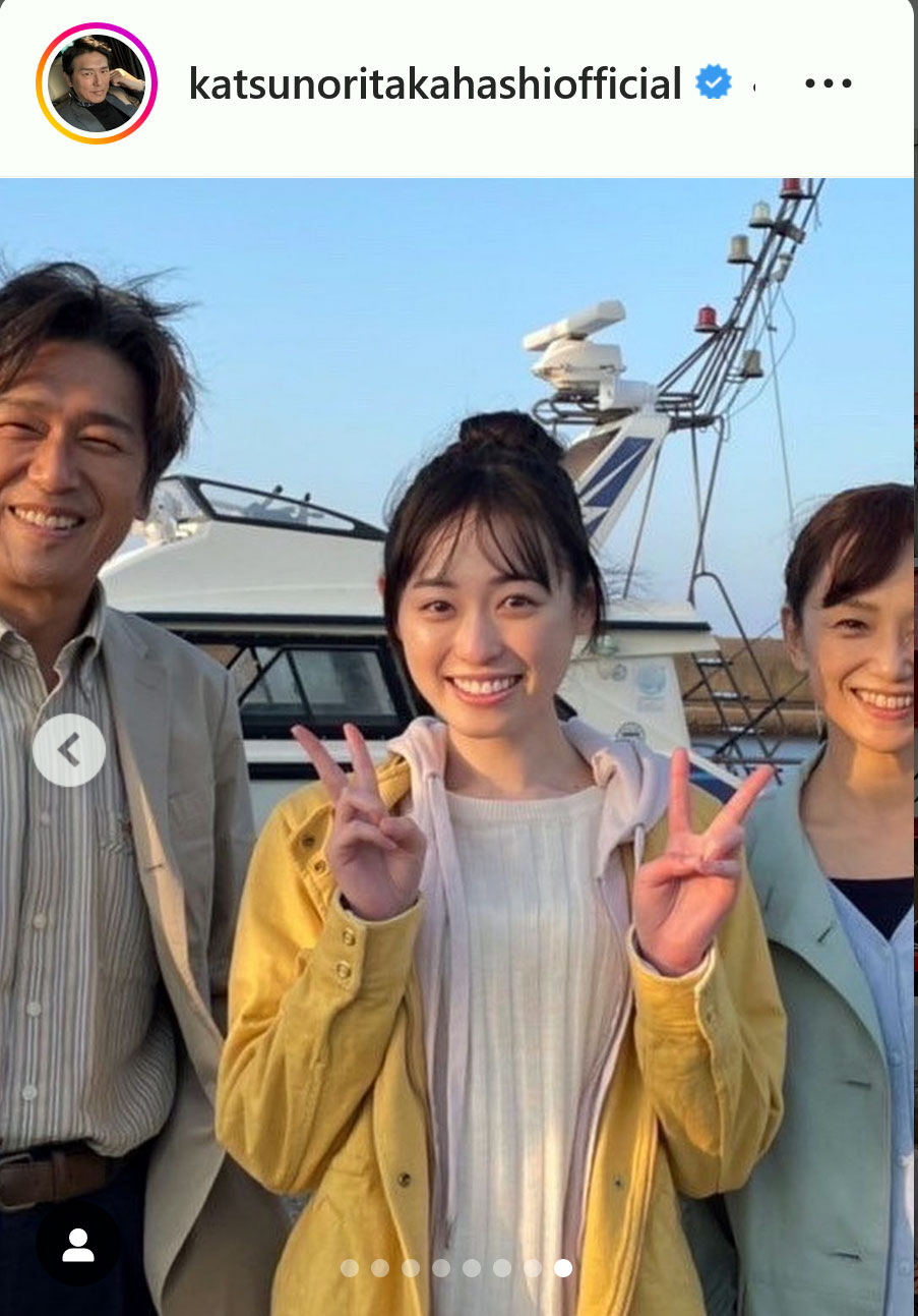 高橋克典のインスタグラムより
