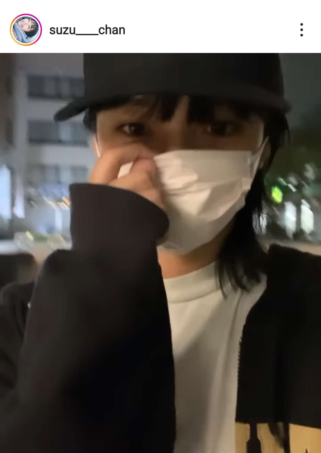 山之内すずインスタグラムより