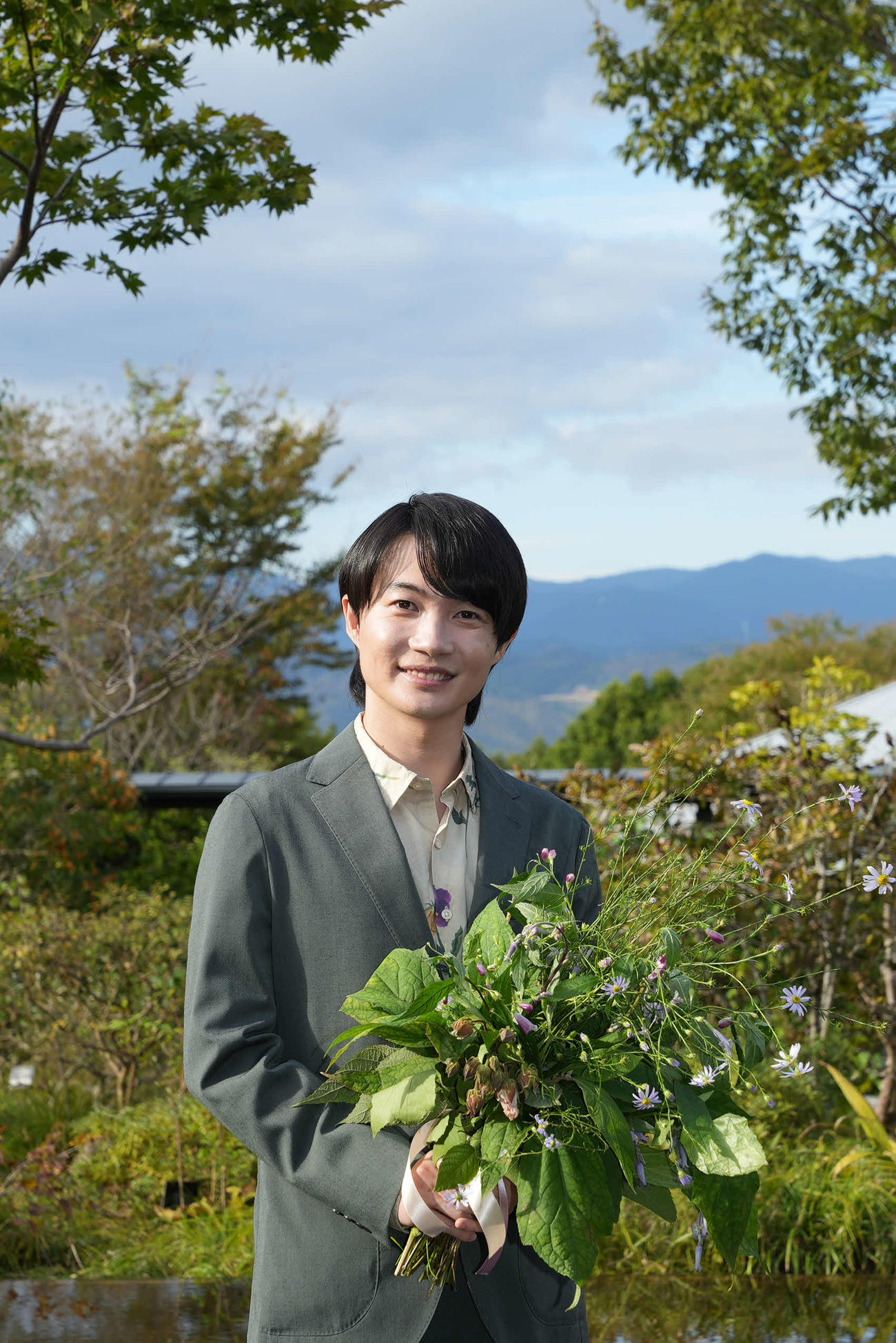 連続テレビ小説「らんまん」に主演する神木隆之介