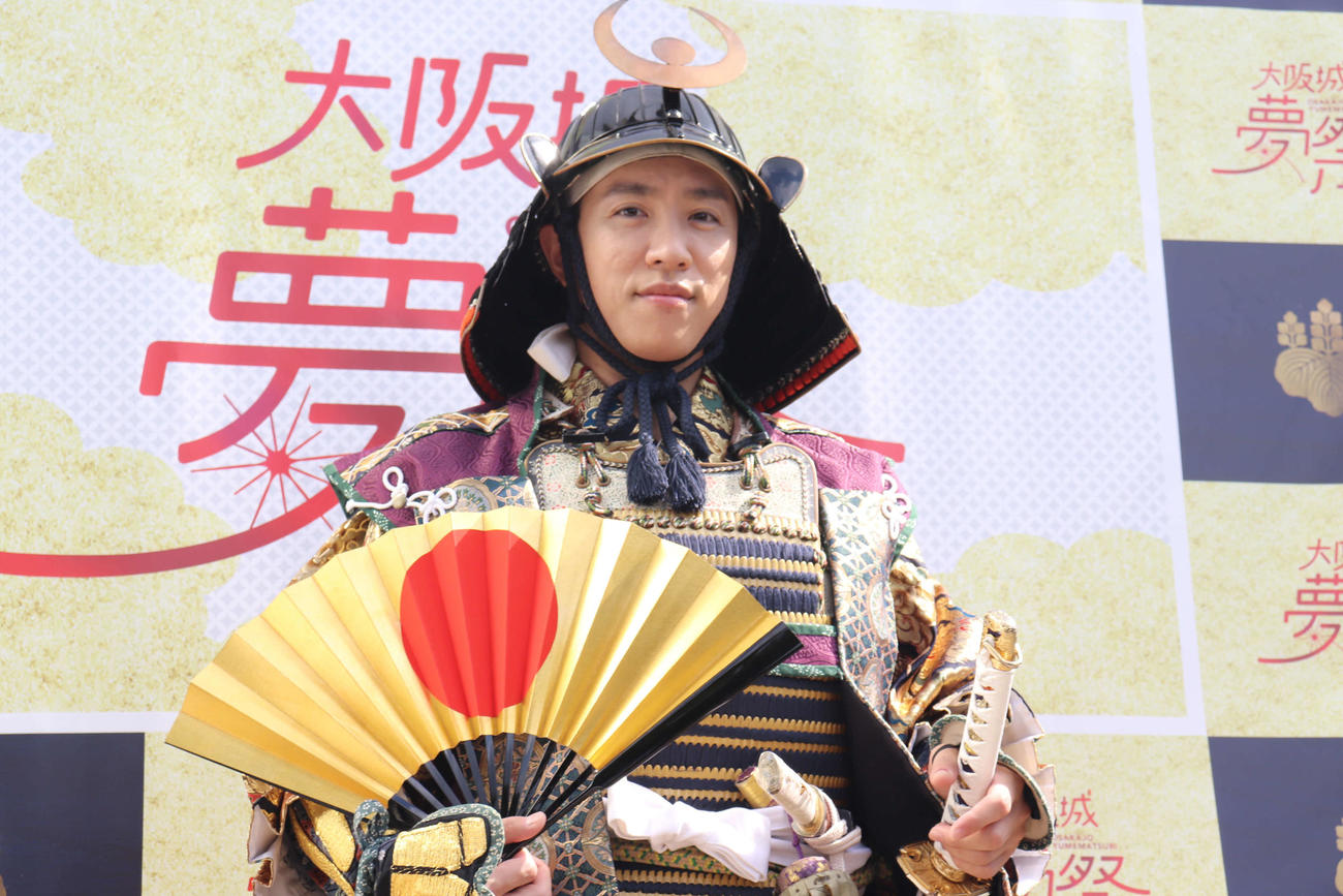 「大阪城夢祭」で関西ジャニーズJr．とともに大阪城周辺を大名行列パレードを行った関ジャニ∞の村上信五