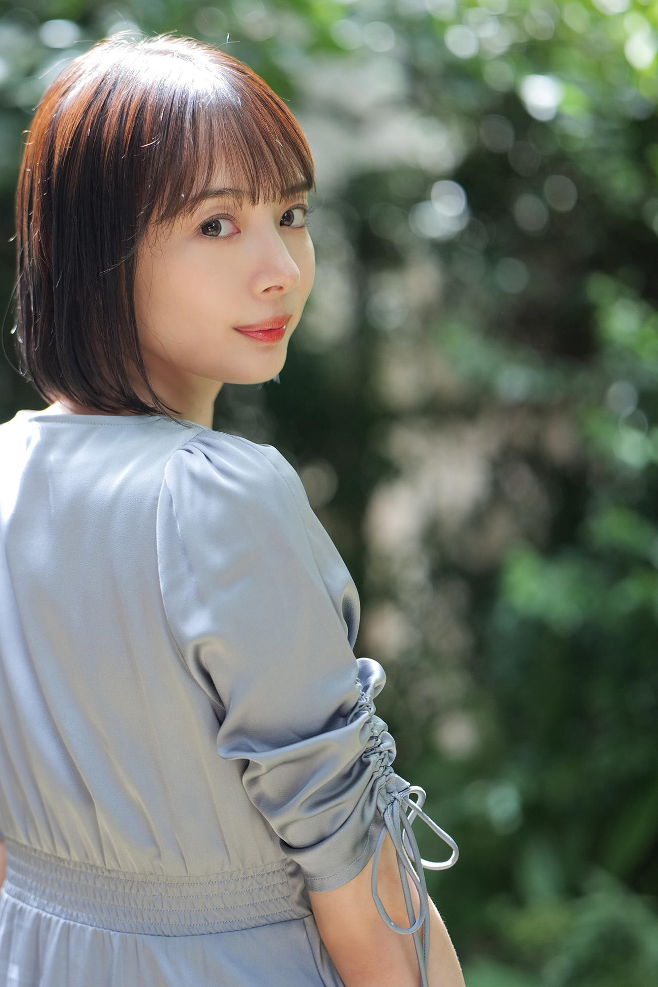 デジタル写真集「おかぴーの森へようこそ」を発売する岡田紗佳