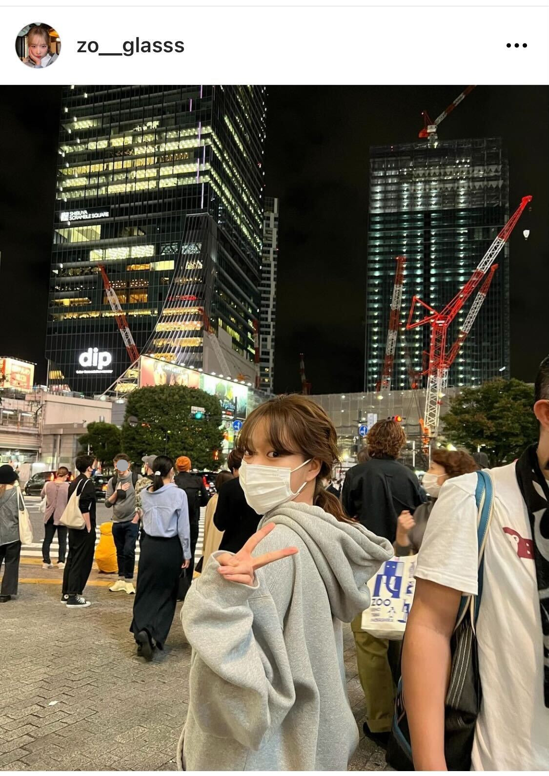チョ・ユリのインスタグラムより（一部加工）
