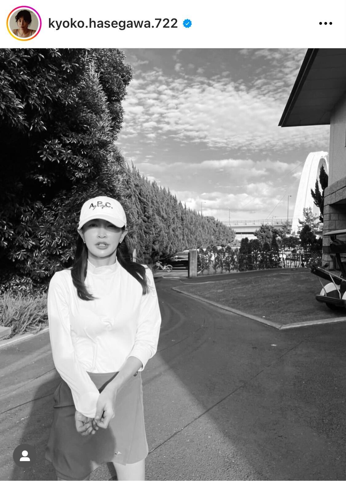 長谷川京子のインスタグラムより