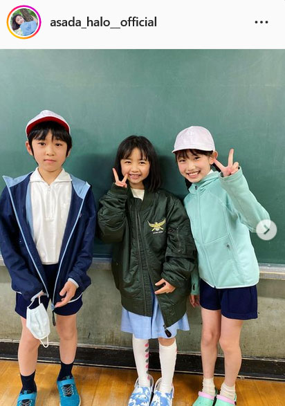 浅田芭路ちゃんのインスタグラムより