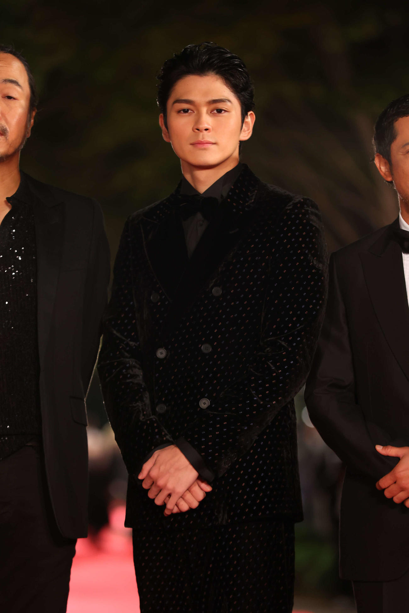 東京国際映画祭レッドカーペットに登場した眞栄田郷敦(C)2022 TIFF